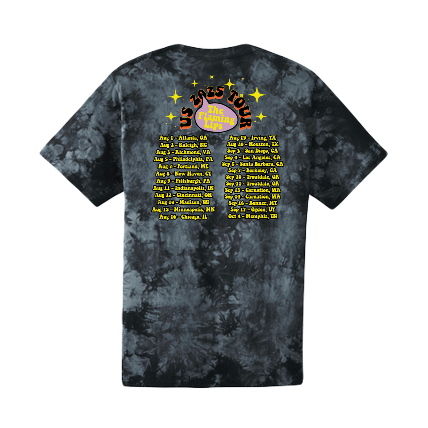 All We Have Is Now 2025 Tour Tee