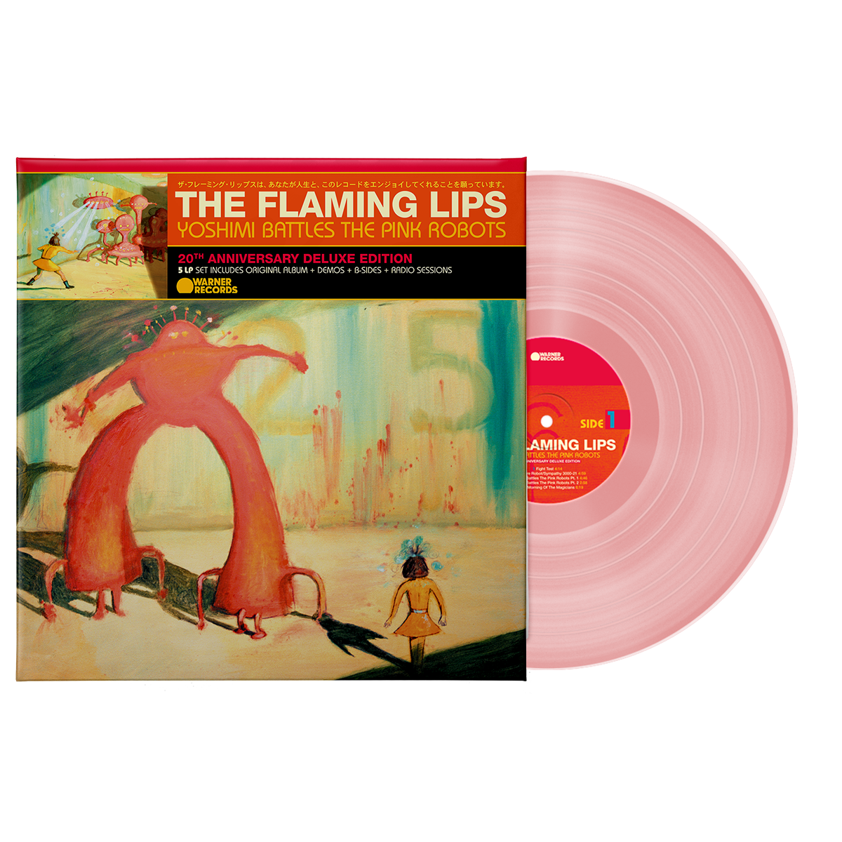 Literacy gået vanvittigt synet Yoshimi Battles the Pink Robots 20th Anniversary Edition (5 LP Box) – The  Flaming Lips