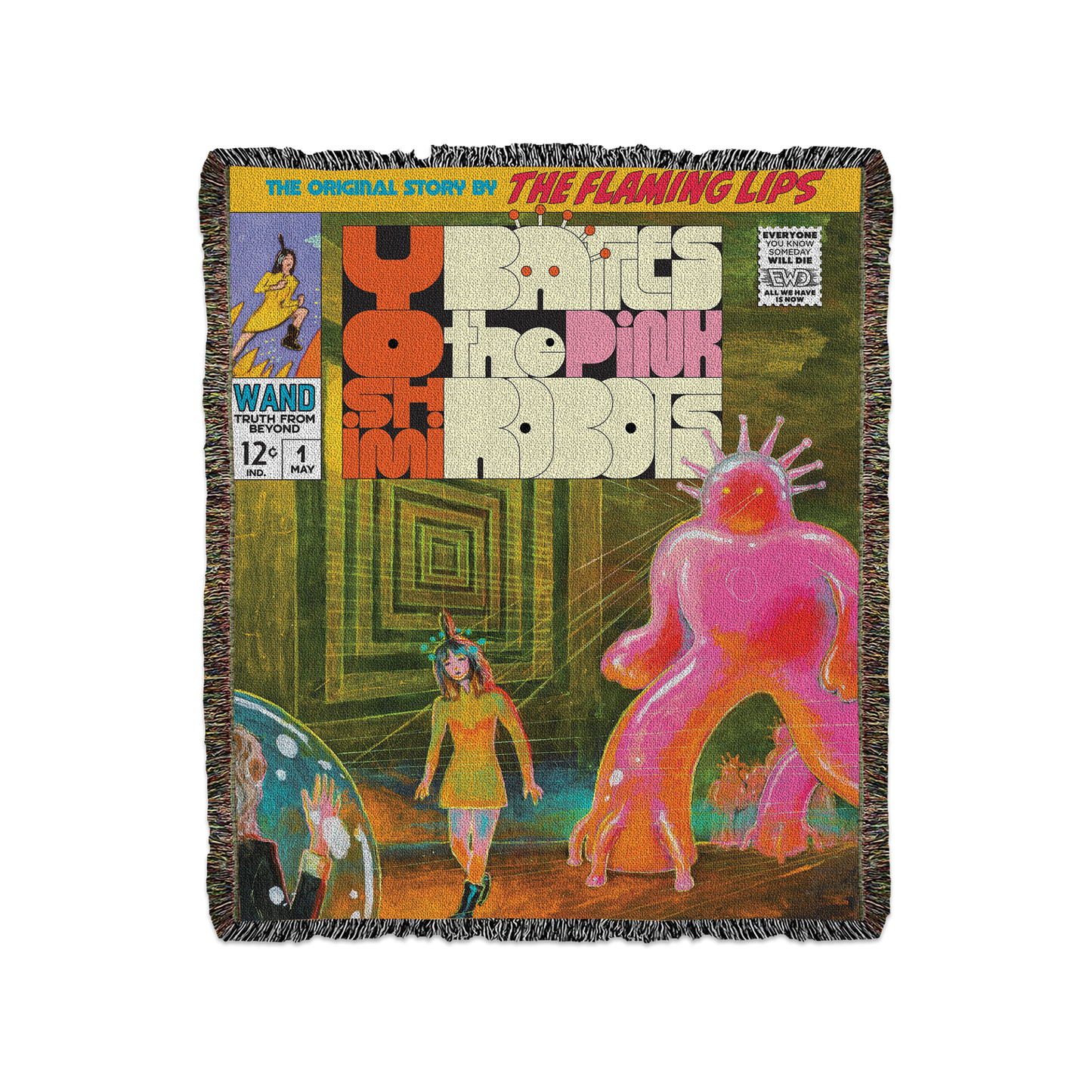 Yoshimi Comic Cover Woven Blanket