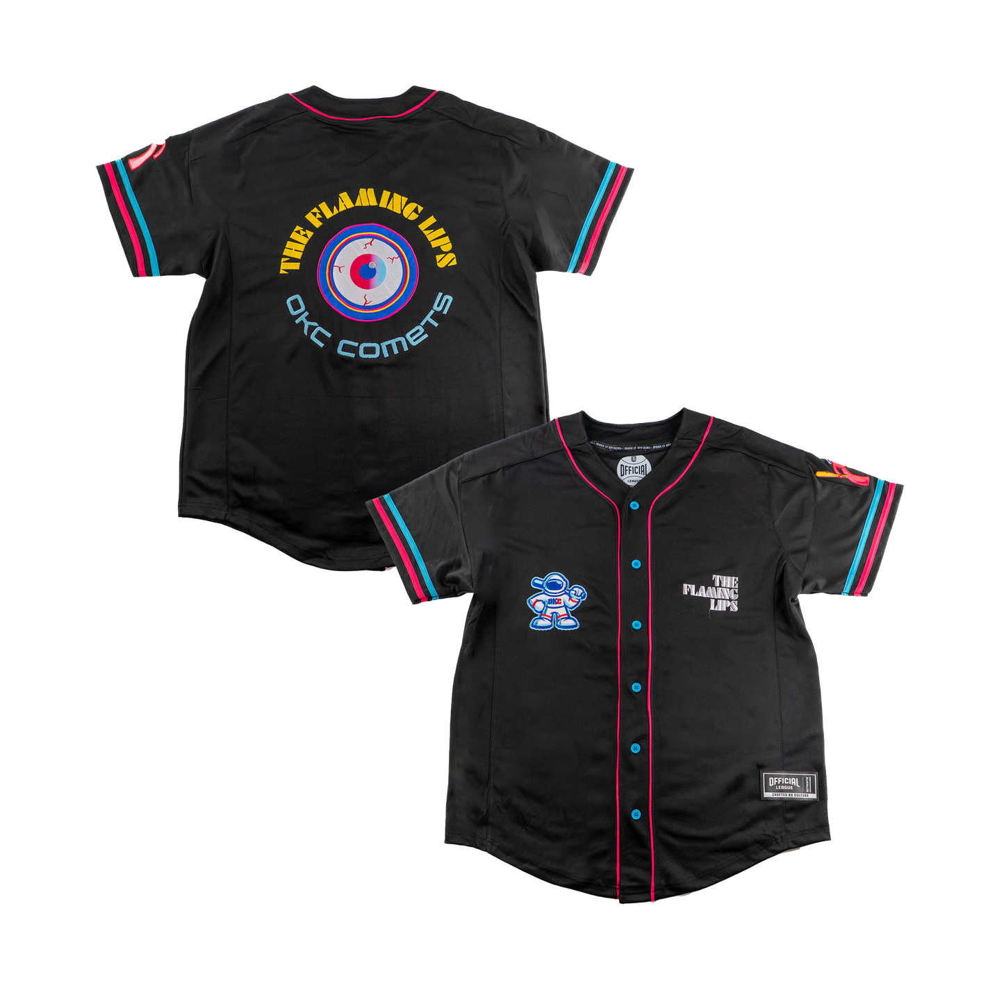 The Flaming Lips x OKC Comets Jersey