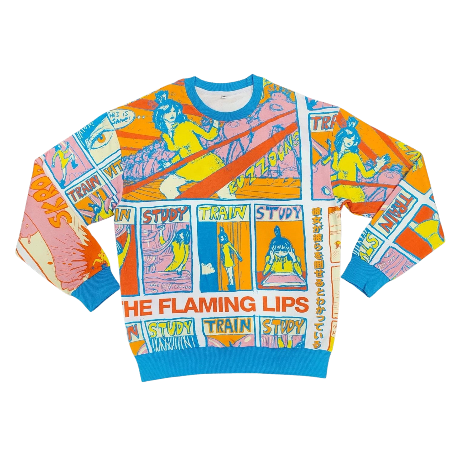 L新品 THE FLAMING LIPS YOSHIMI コミック スウェット Yoshimi Comic Sweater – The Flaming Lips
