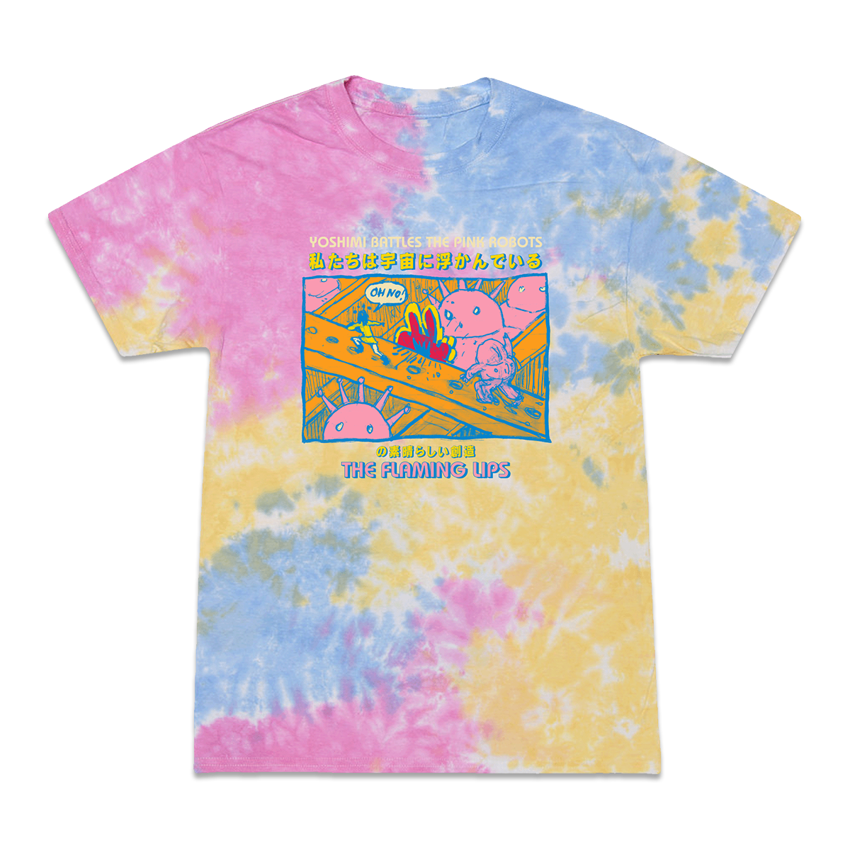 Yoshimi Tie Dye Tee The Flaming Lips yoshimi-tie-dye-tee-the-flaming-lips