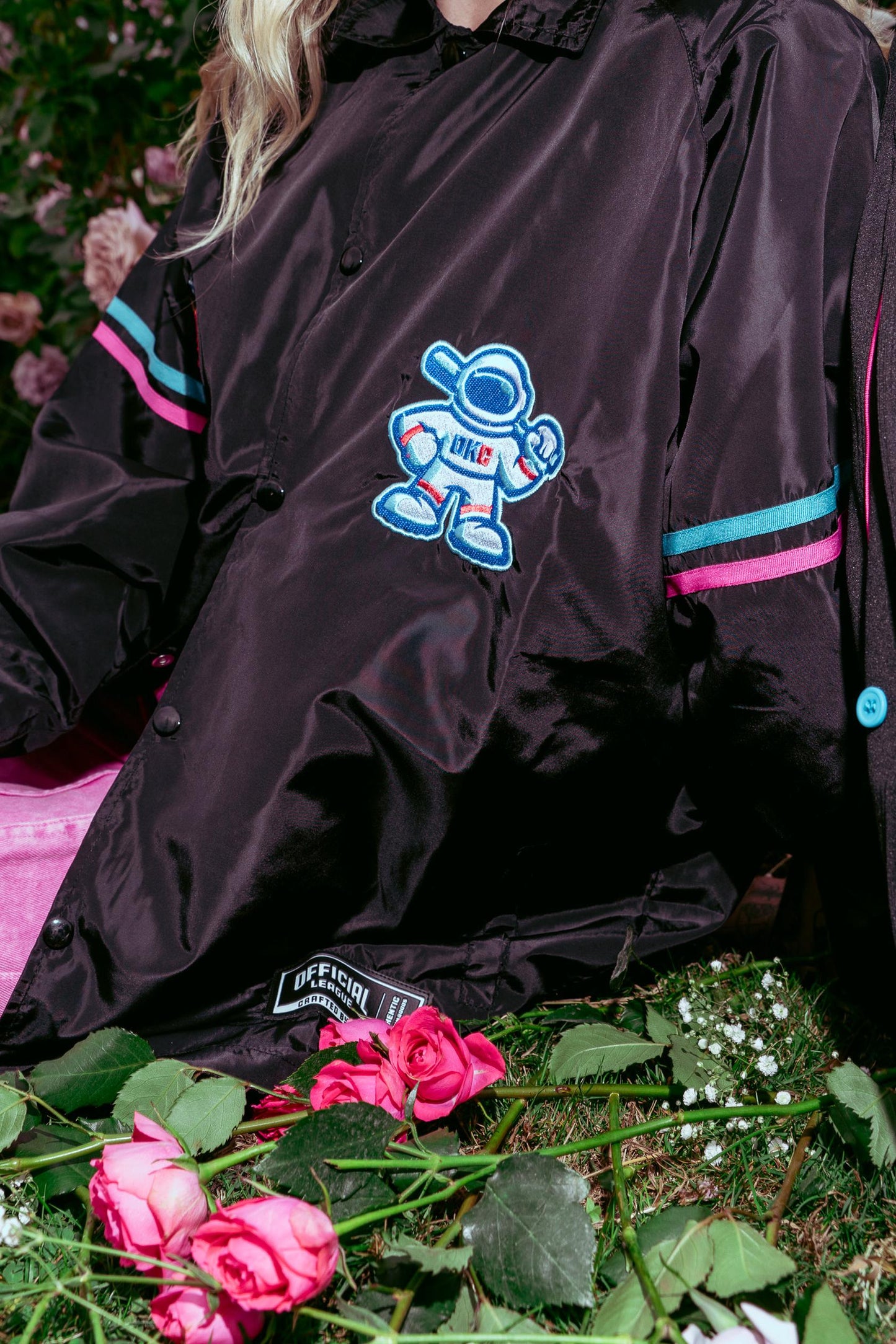 The Flaming Lips x OKC Comets Skater Jacket